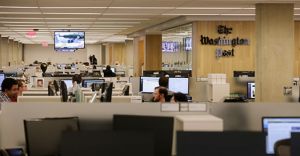 Redação do The Washington Post, adquirido por Jeff Bezos