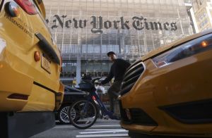 Sede do 'The New York Times', em Nova York